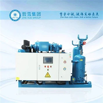 Unitate de condensare răcită cu apă cu compresor cu șurub Frascold